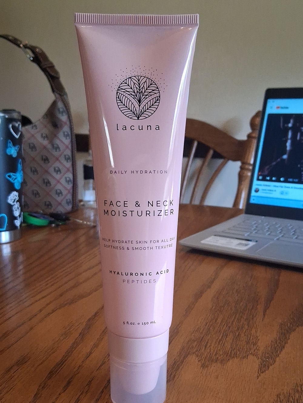 Lacuna Pink Face & Neck Moisturizer — Daily Hydration Cream